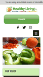 Mobile Screenshot of healthylivinginc.org